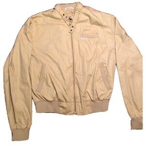 L'Autre Mode Tan Large Bomber Jacket